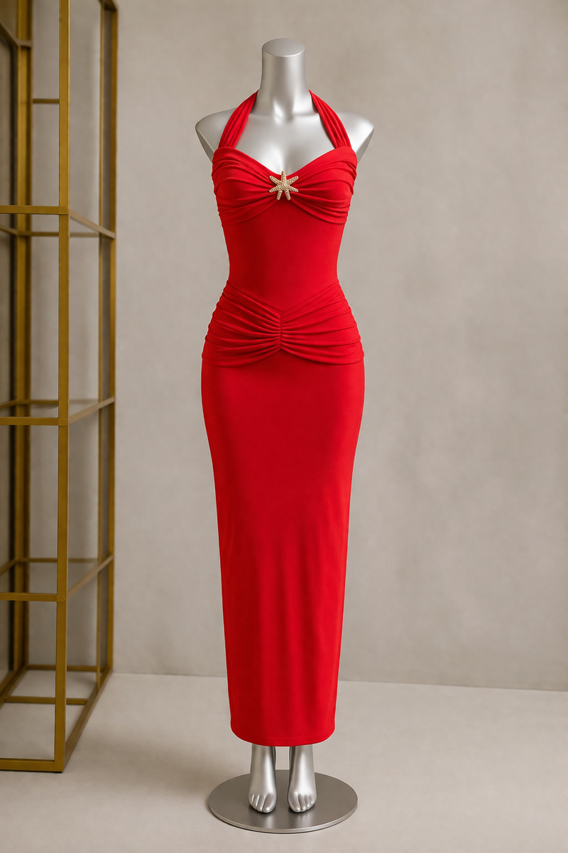 Scarlet Tide Siren Dress