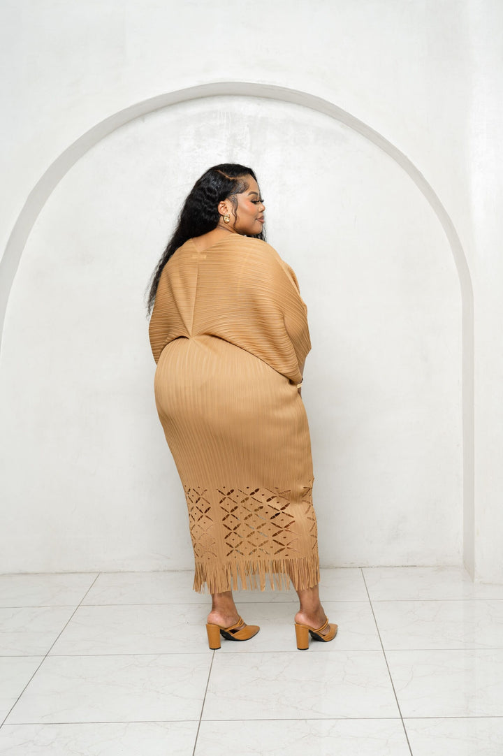 Sculptural  Glow Dress