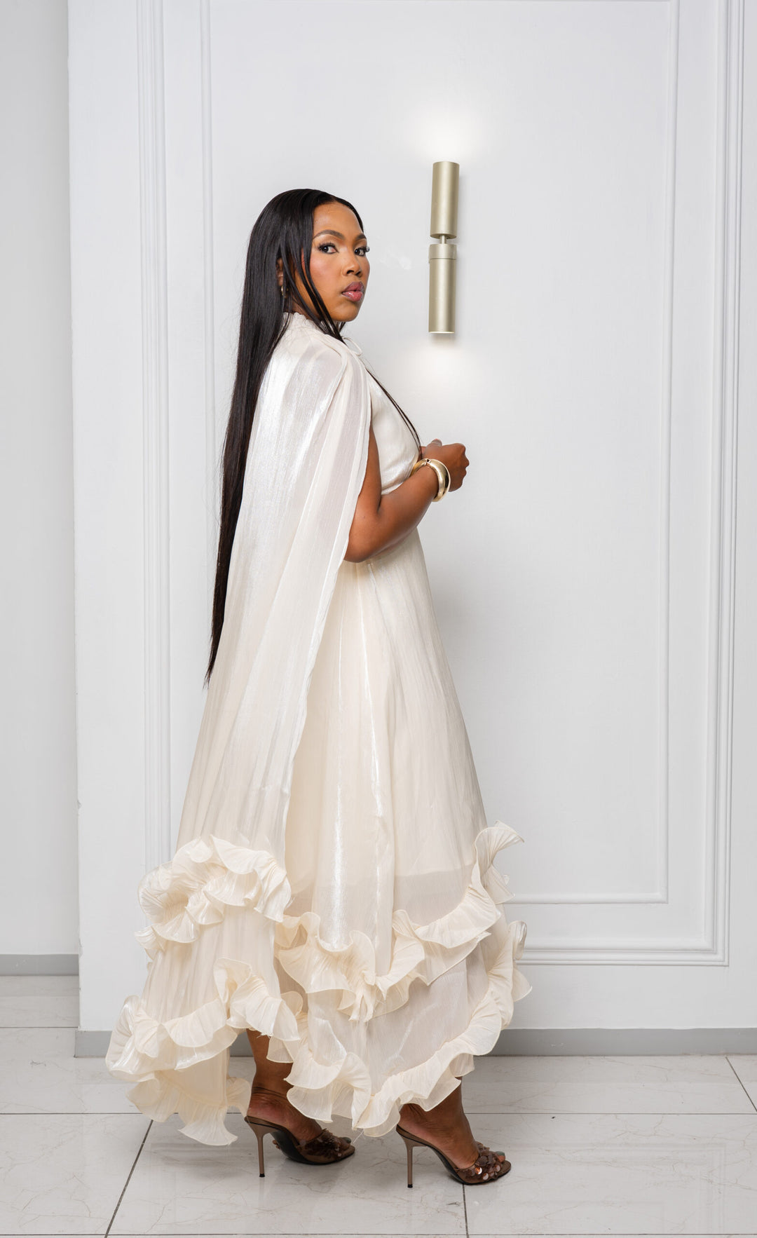 Moonlight Ruffle Dress