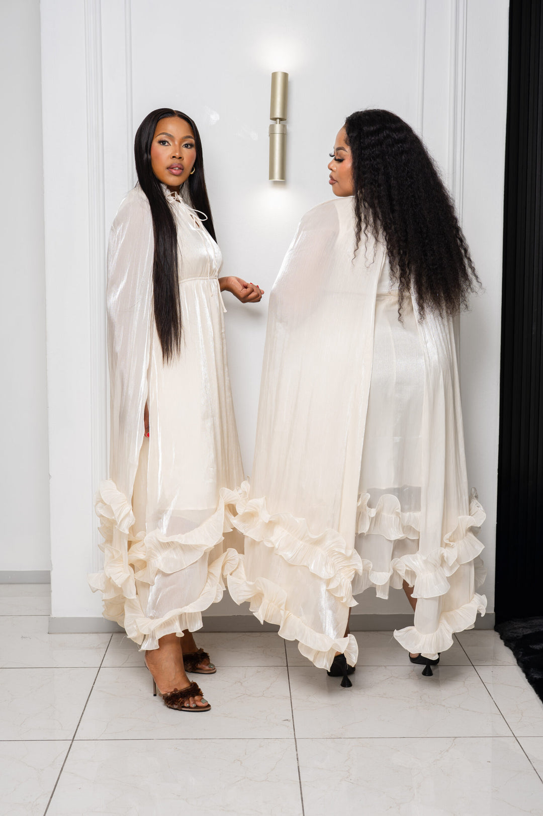 Moonlight Ruffle Dress