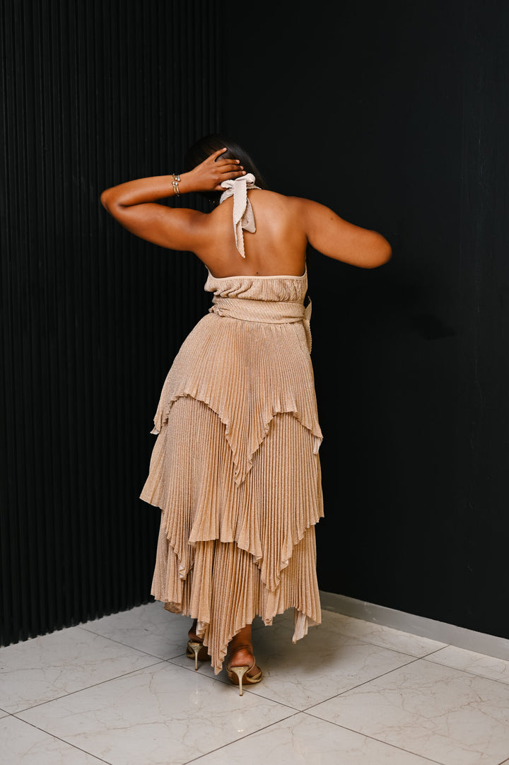 The Citrine Radiance Plissé Set