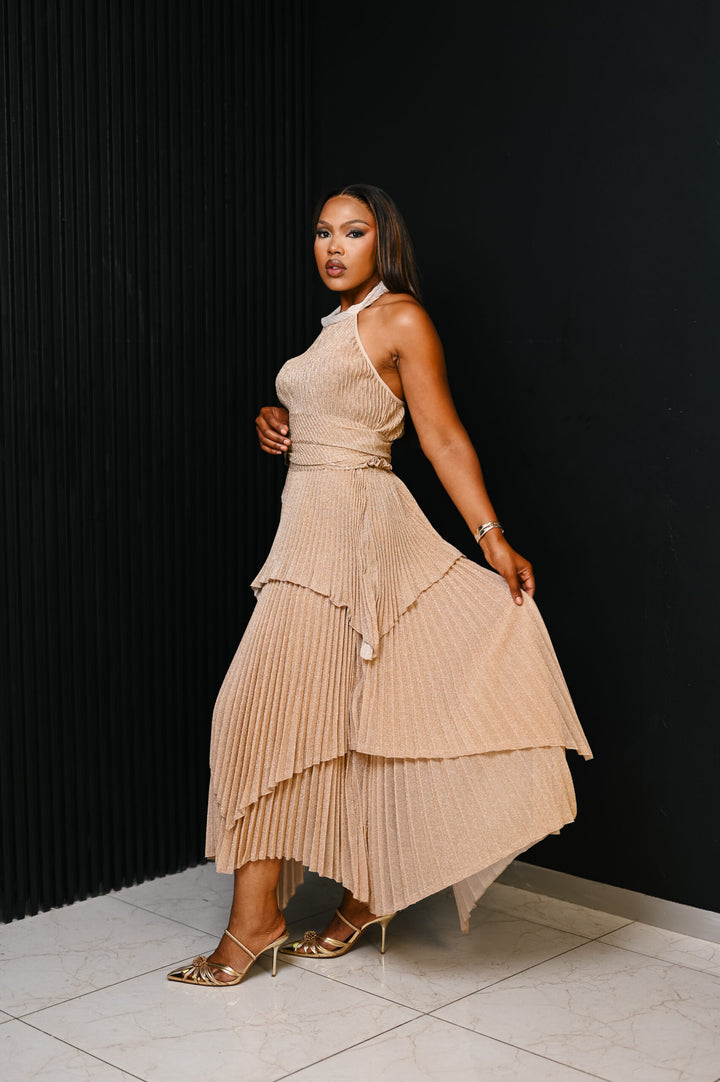 The Citrine Radiance Plissé Set