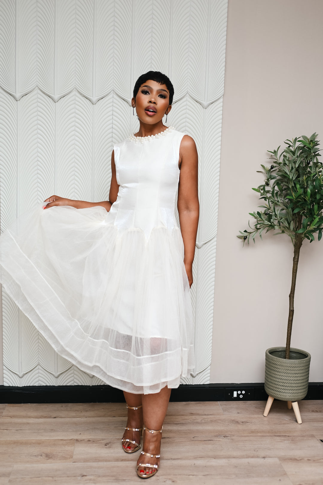 Divina Noir Celeste Dress