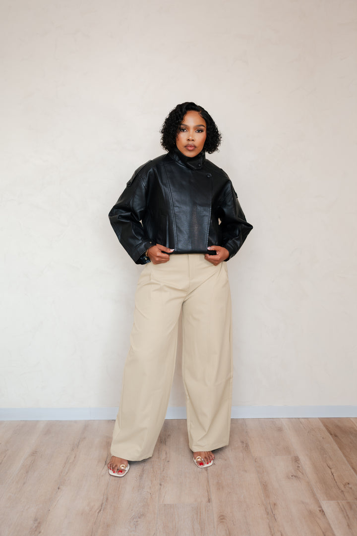 Aviateur Rebelle - Leather Jacket