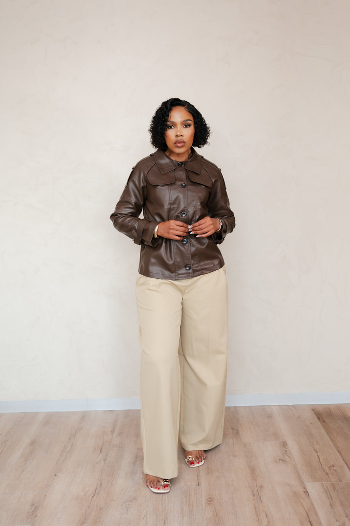 Aviateur Voyageur - Leather Jacket