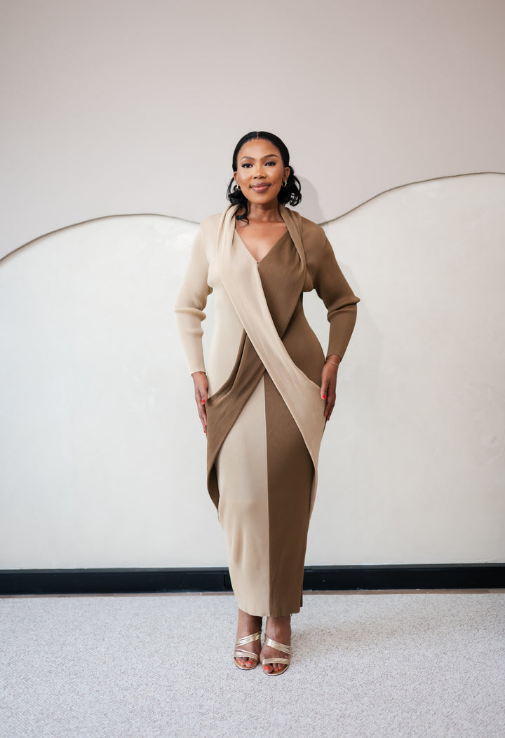 Two Tone Angela Dress
