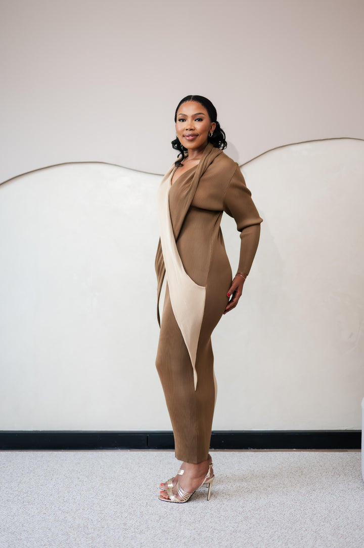 Two Tone Angela Dress