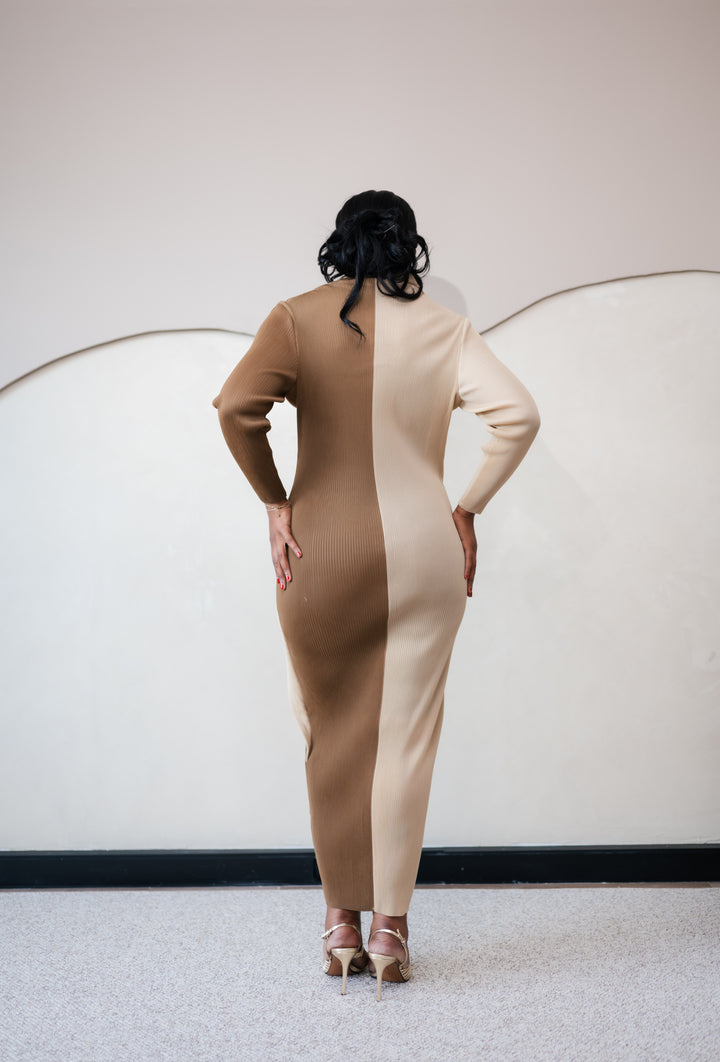 Two Tone Angela Dress