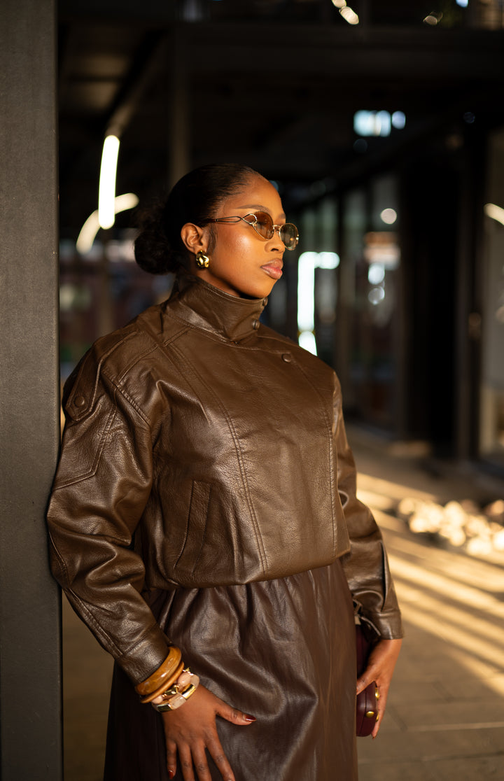 Aviateur Rebelle - Leather Jacket