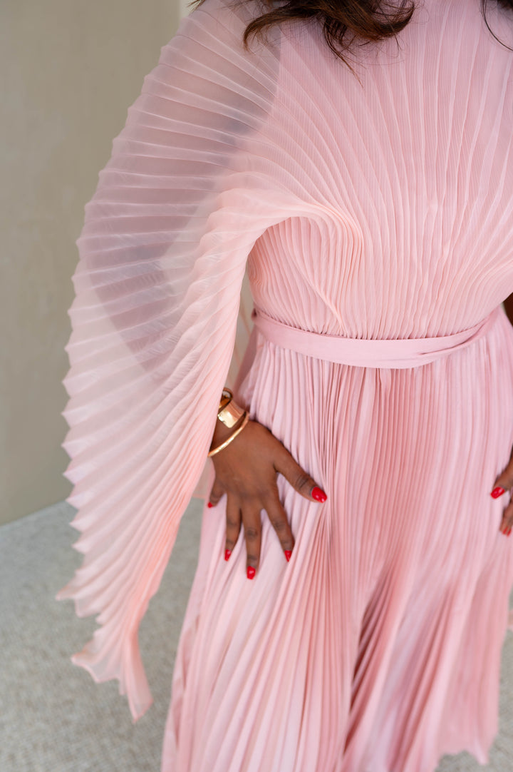 Pink Pleated Dreamer