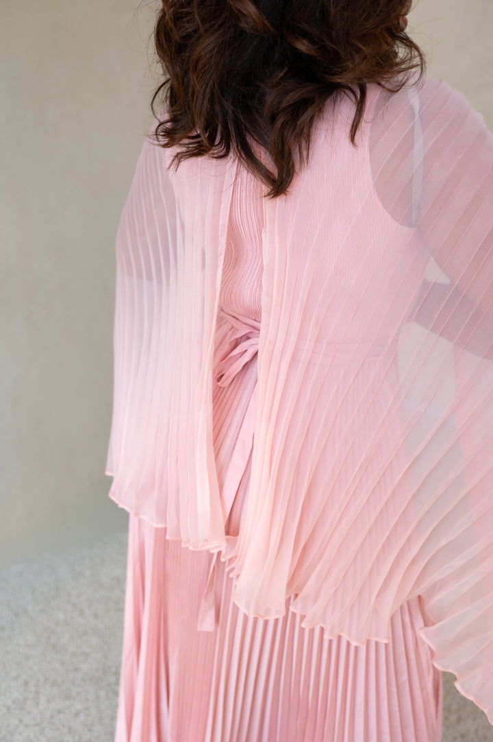 Pink Pleated Dreamer