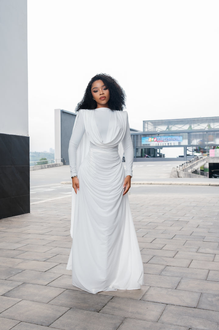 Aurora Drape Gown