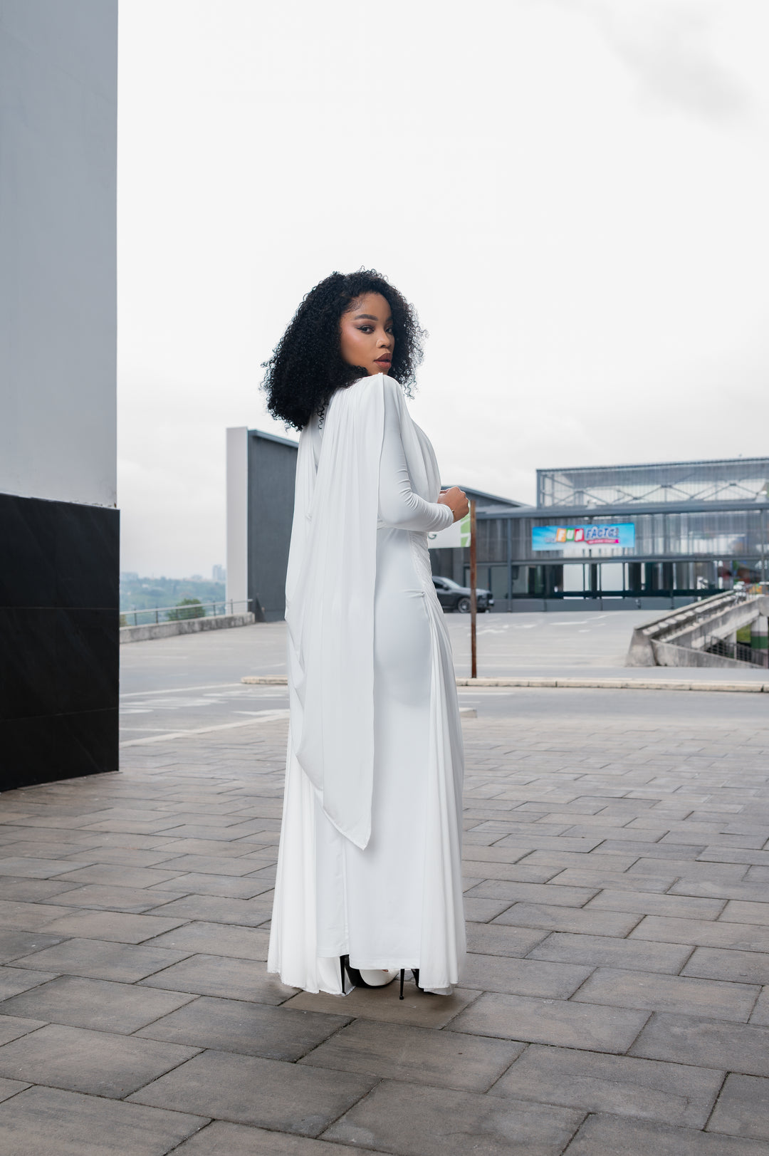 Aurora Drape Gown