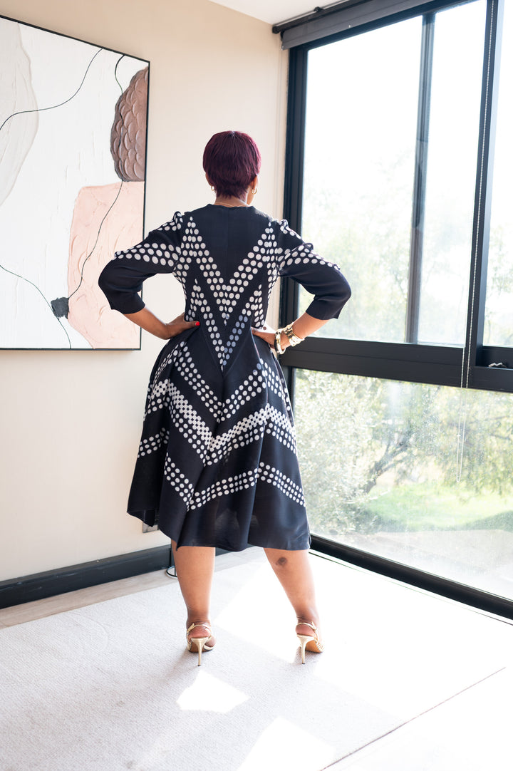 Eleganza Velour Dress