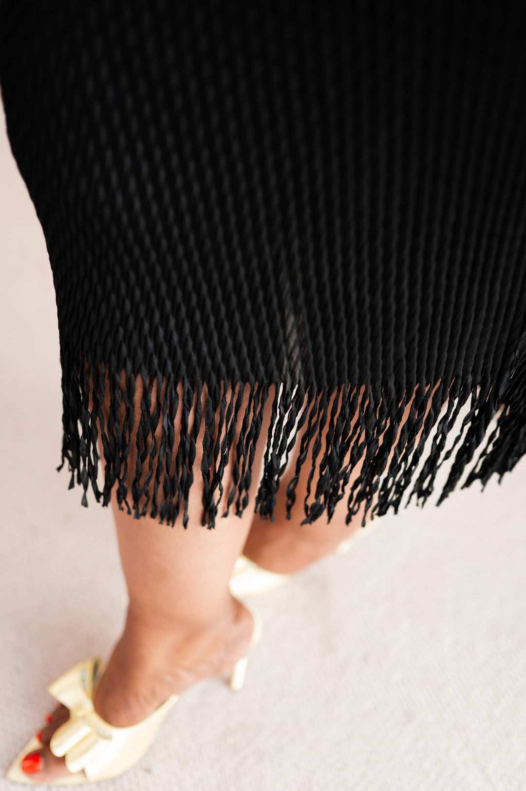 Noir Fringe Corture Set