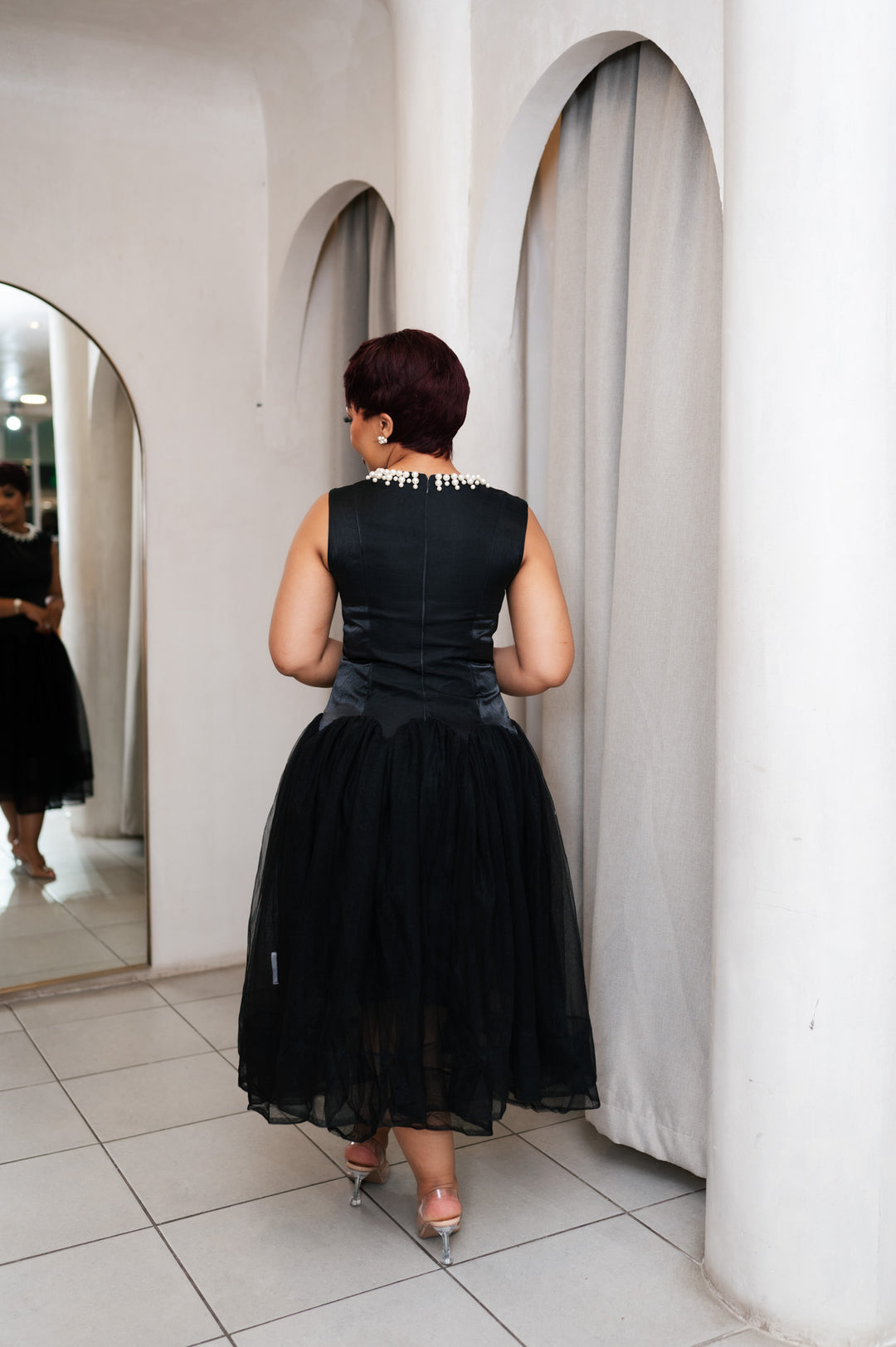 Divina Noir Celeste Dress