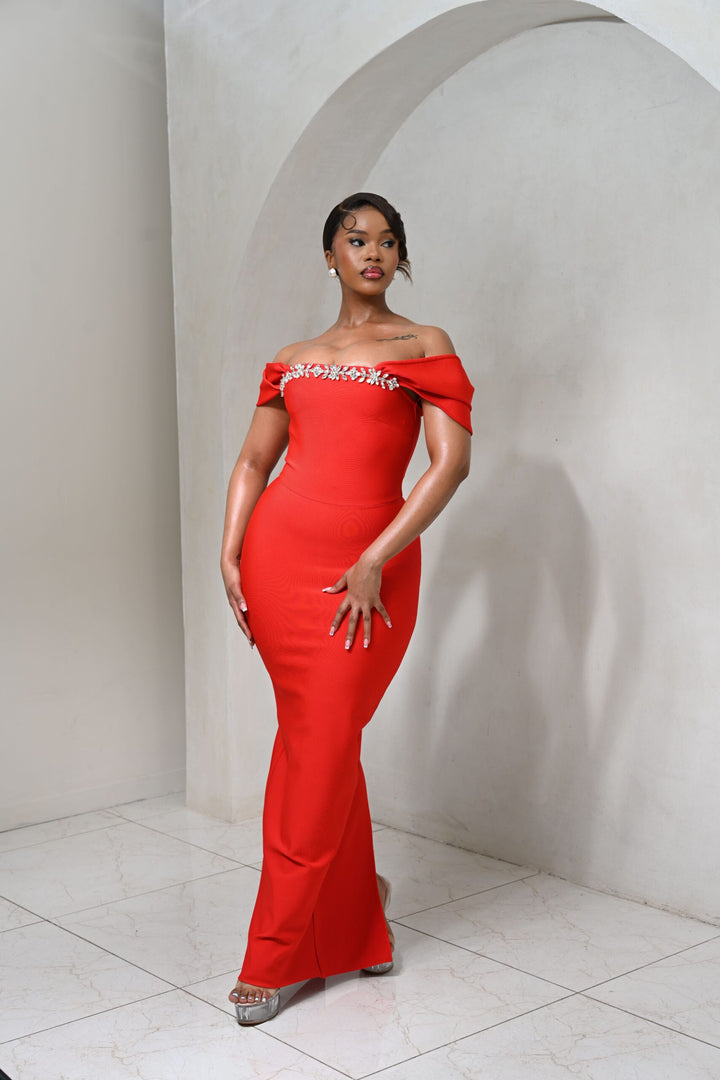 Garnet Empress Dress