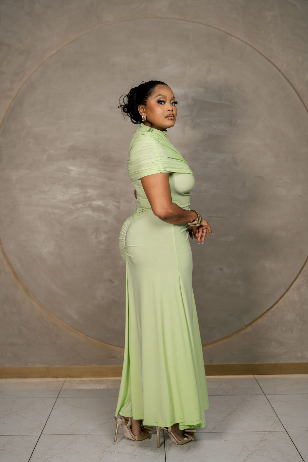 Lime Zenith Gown