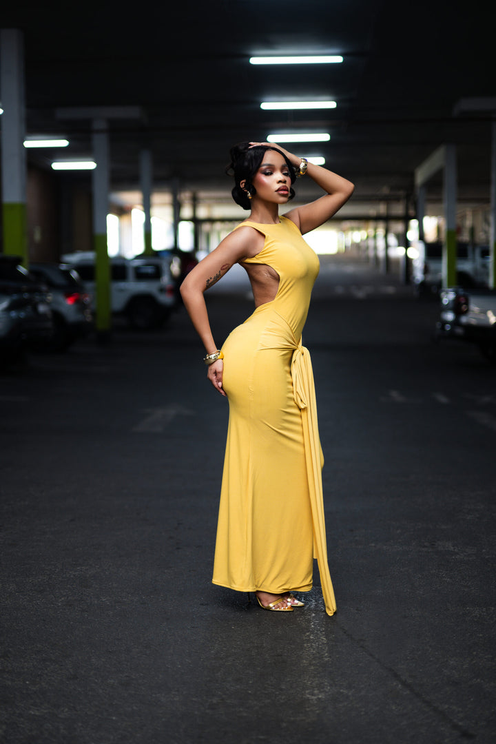 Saffron Sleeveless Dress