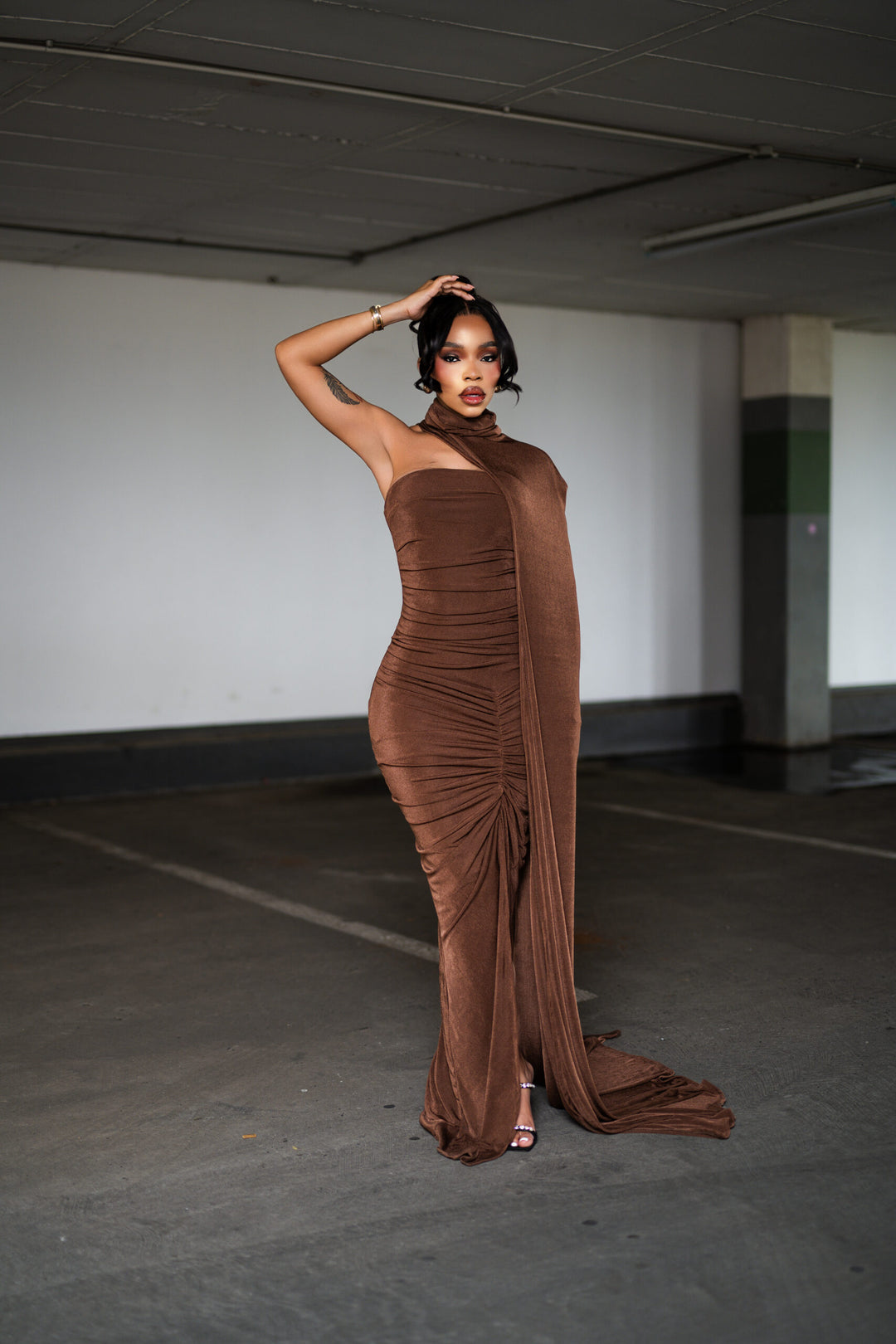 Obsidian Cocoa Dress