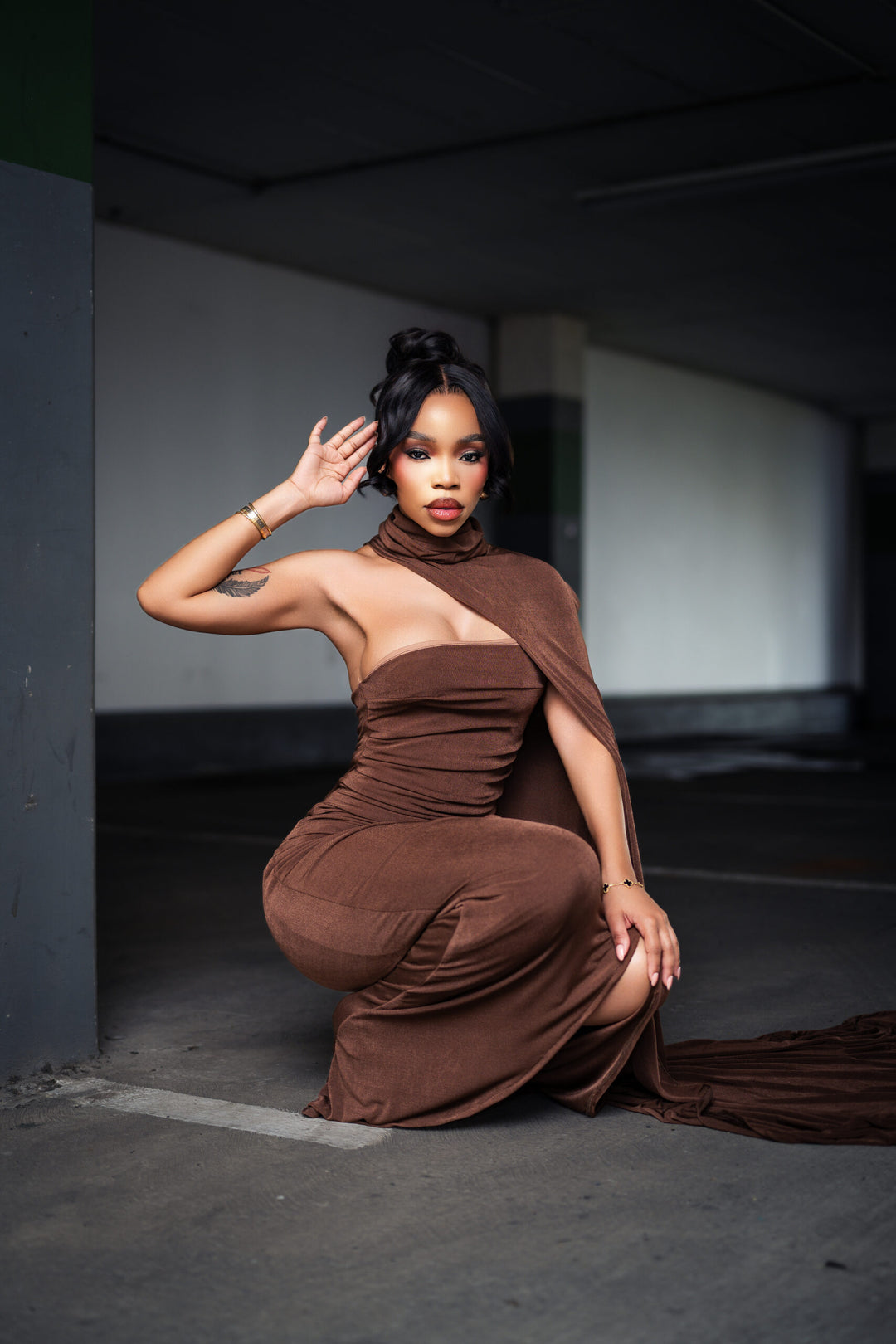 Obsidian Cocoa Dress