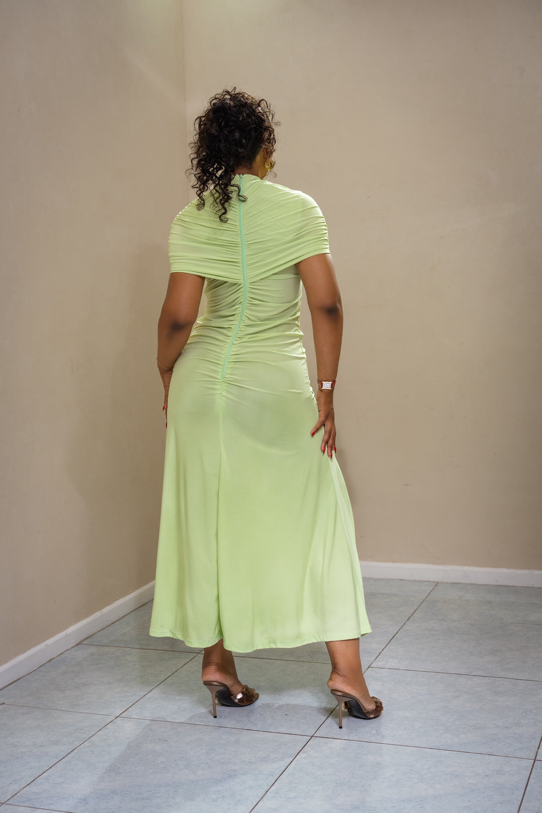 Lime Zenith Gown