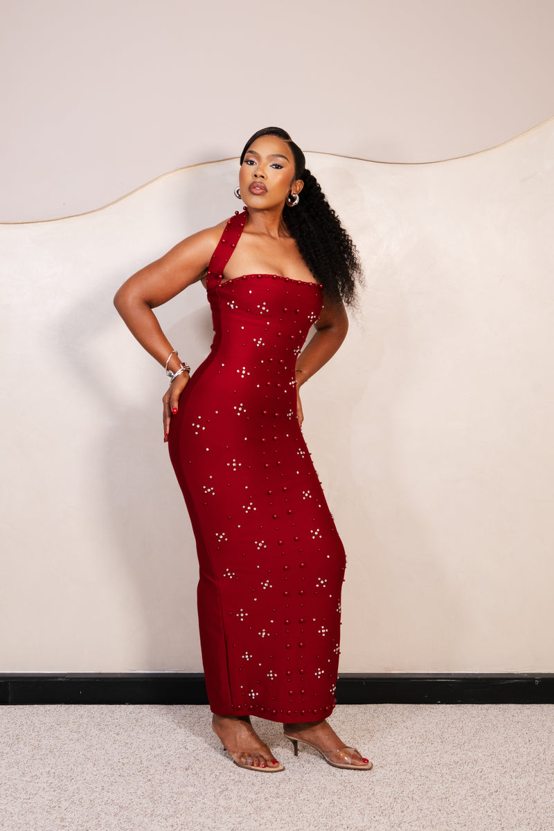 Scarlet Luxe Dress