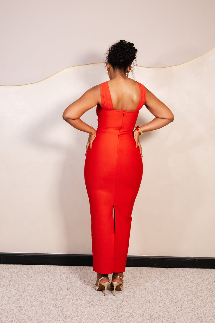 Scarlet Tide Siren Dress