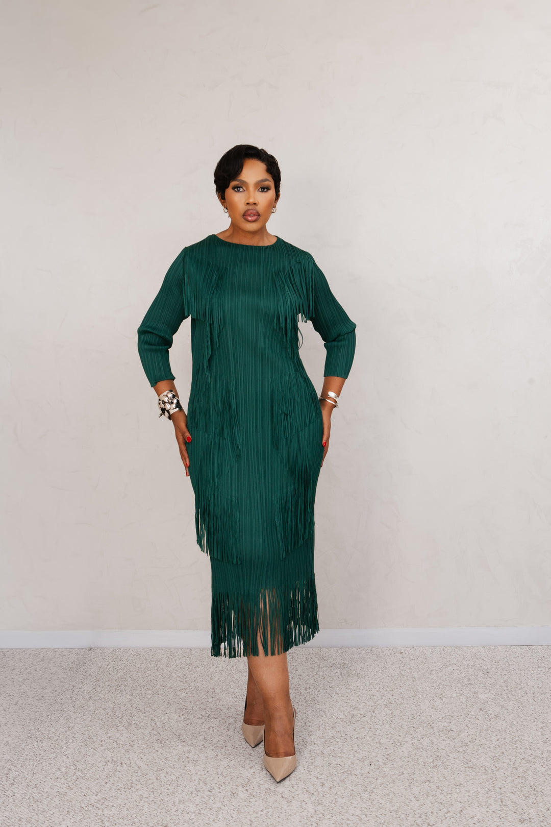 Eclipse Fringe Dress