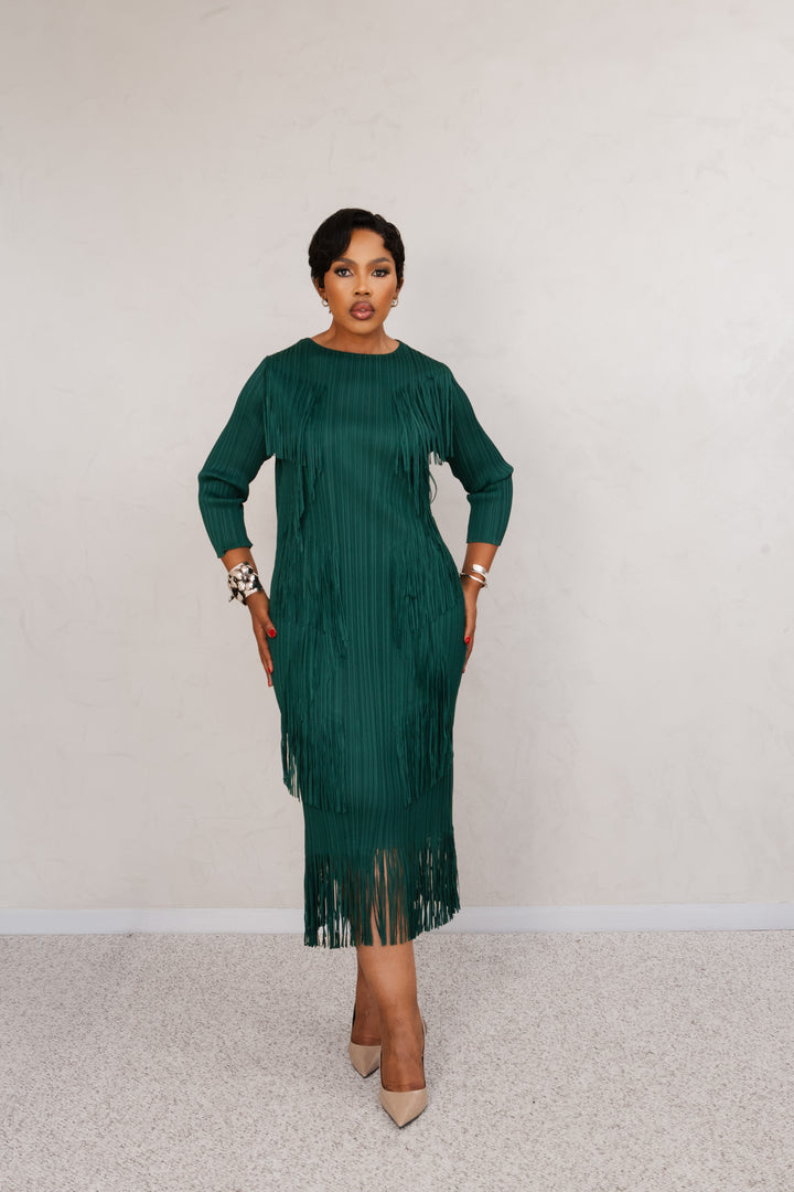 Eclipse Fringe Dress