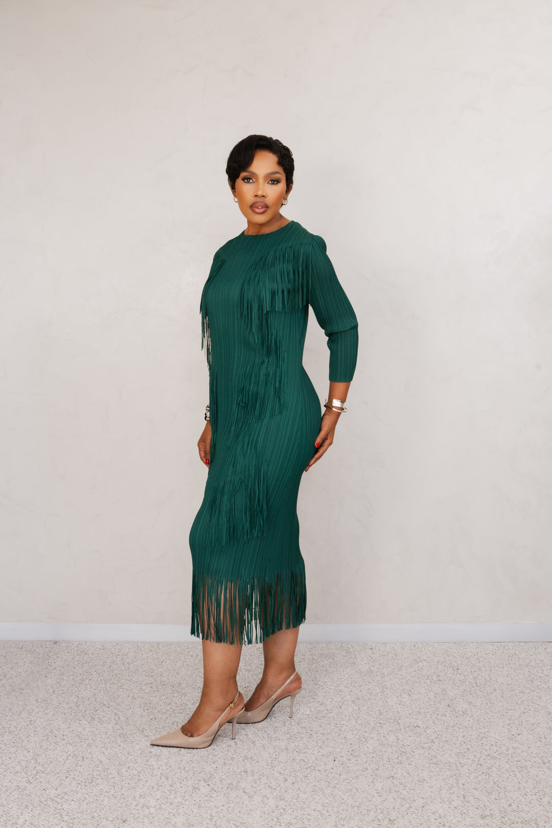 Eclipse Fringe Dress