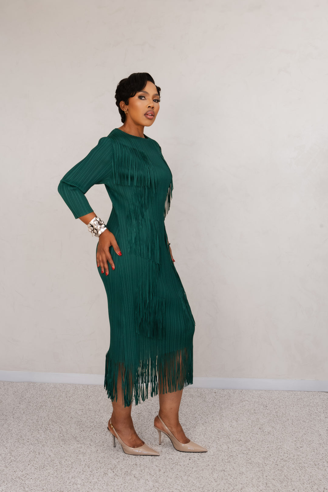 Eclipse Fringe Dress