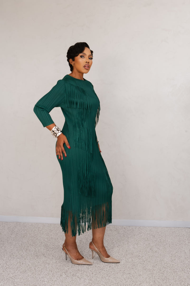 Eclipse Fringe Dress