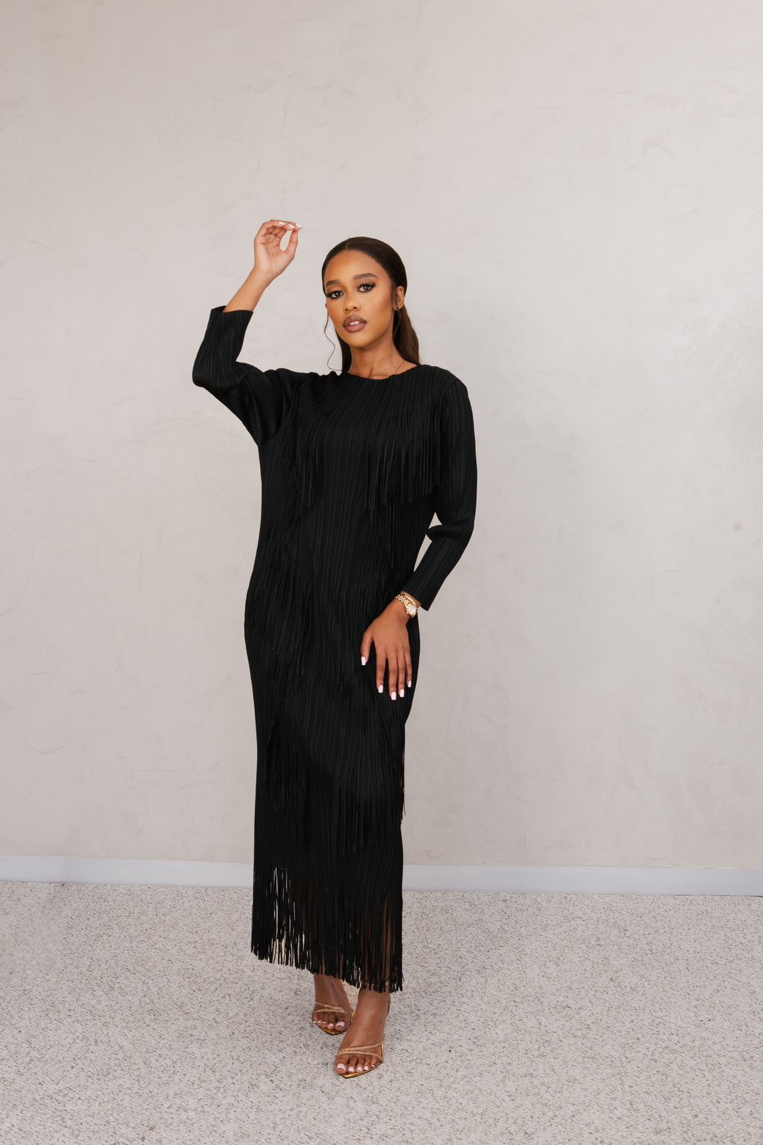 Eclipse Fringe Dress