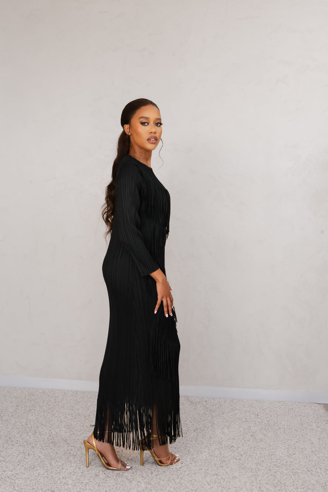 Eclipse Fringe Dress