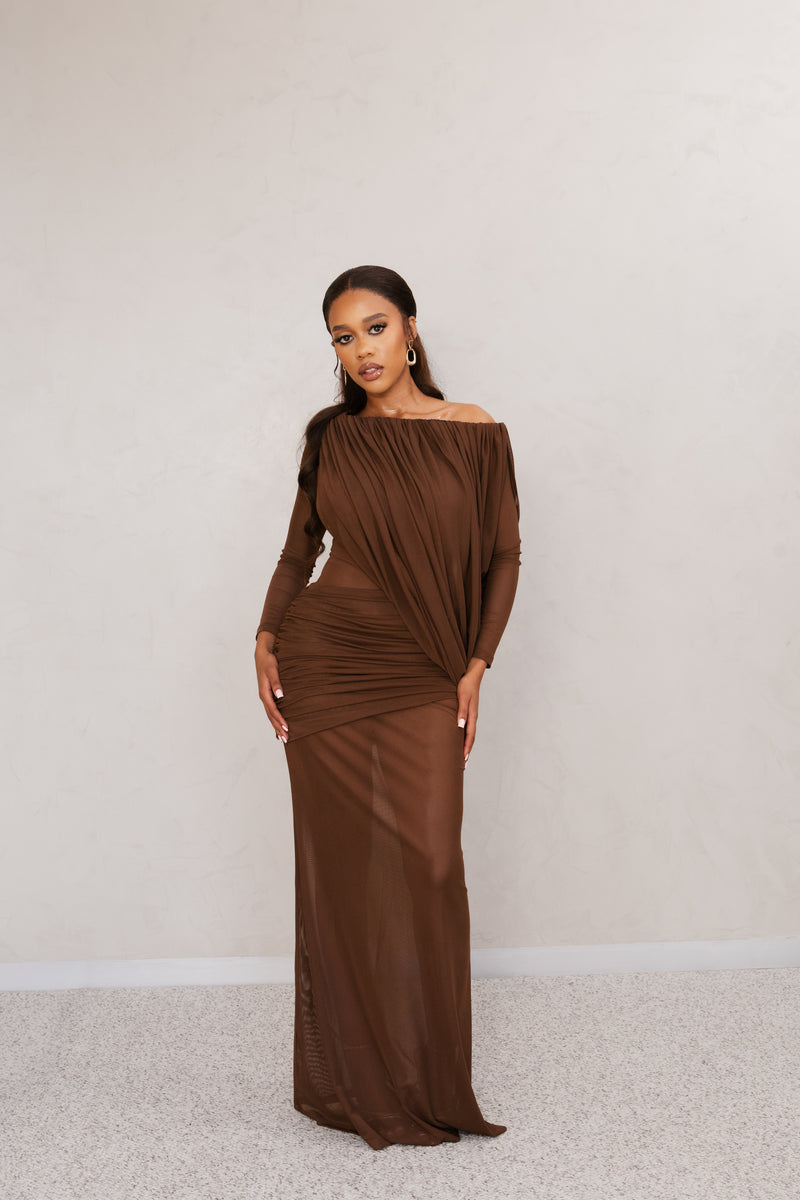 Cocoa Desire Dress