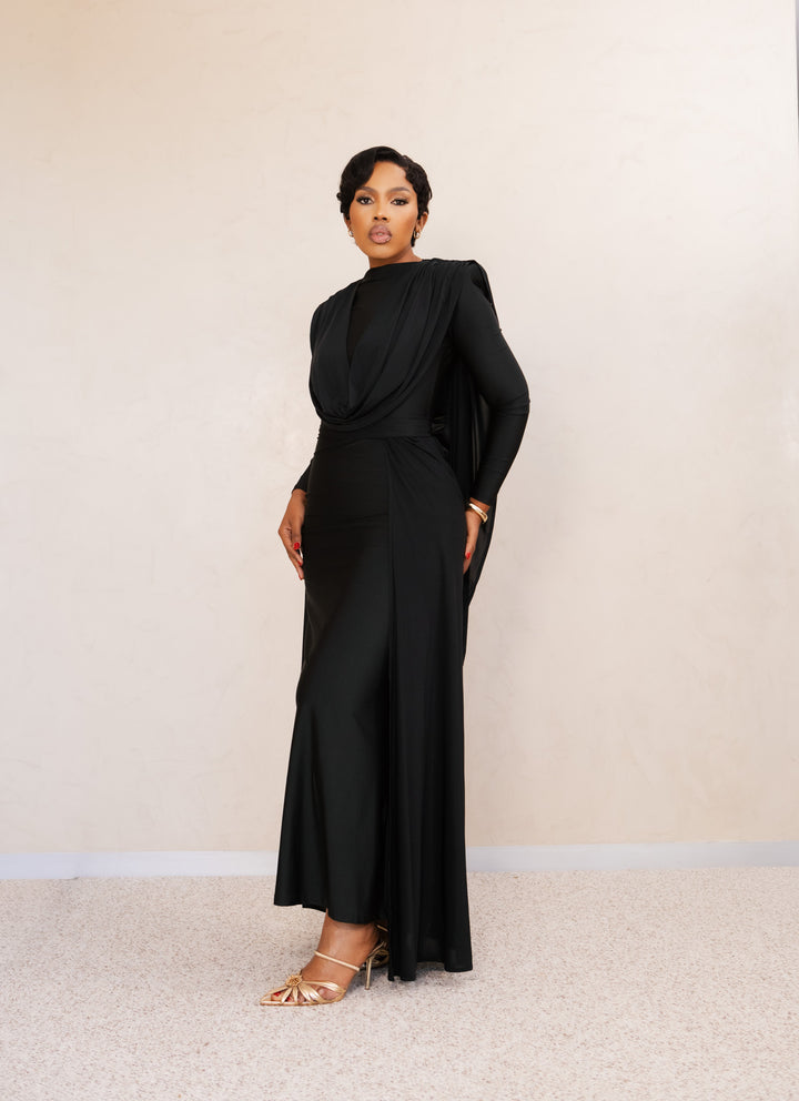 Aurora Drape Gown