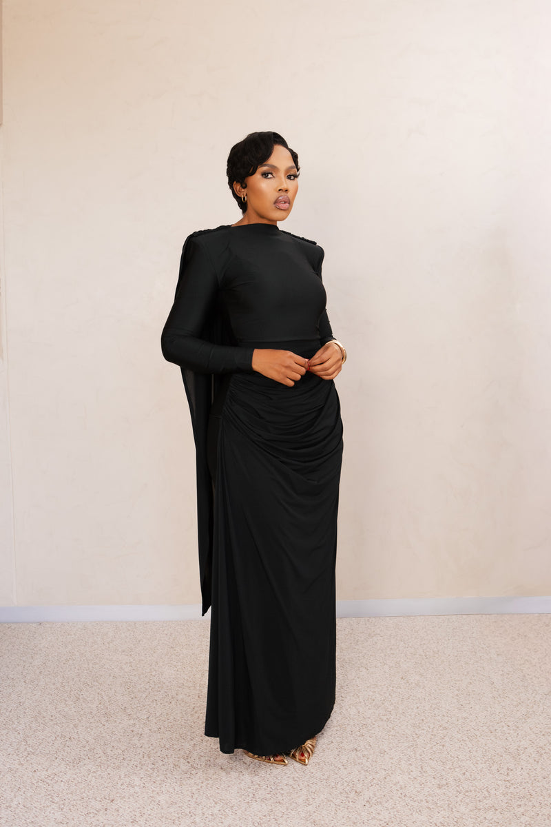 Aurora Drape Gown