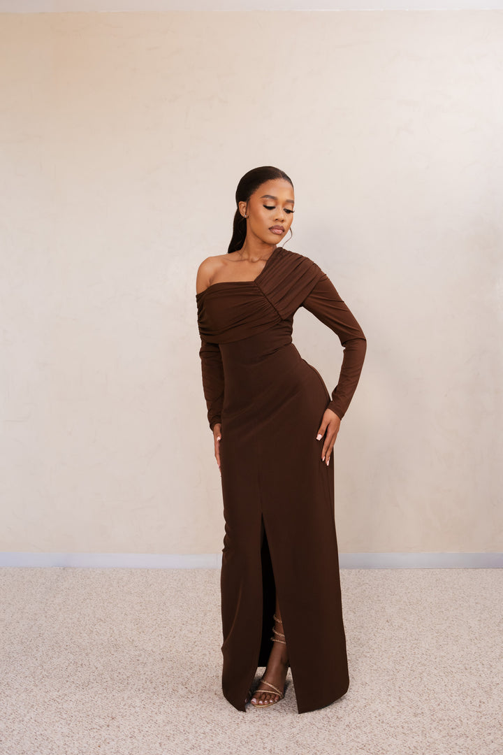 Mocha Luxe Dress