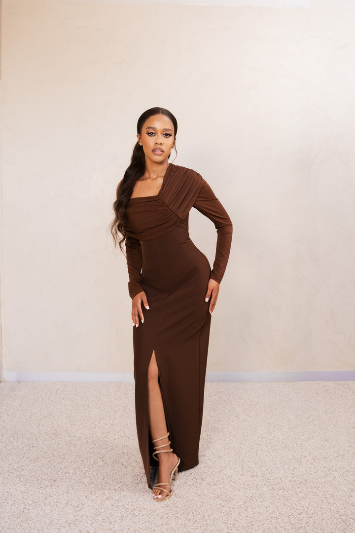 Mocha Luxe Dress
