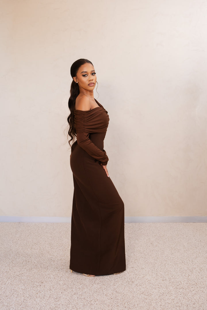 Mocha Luxe Dress