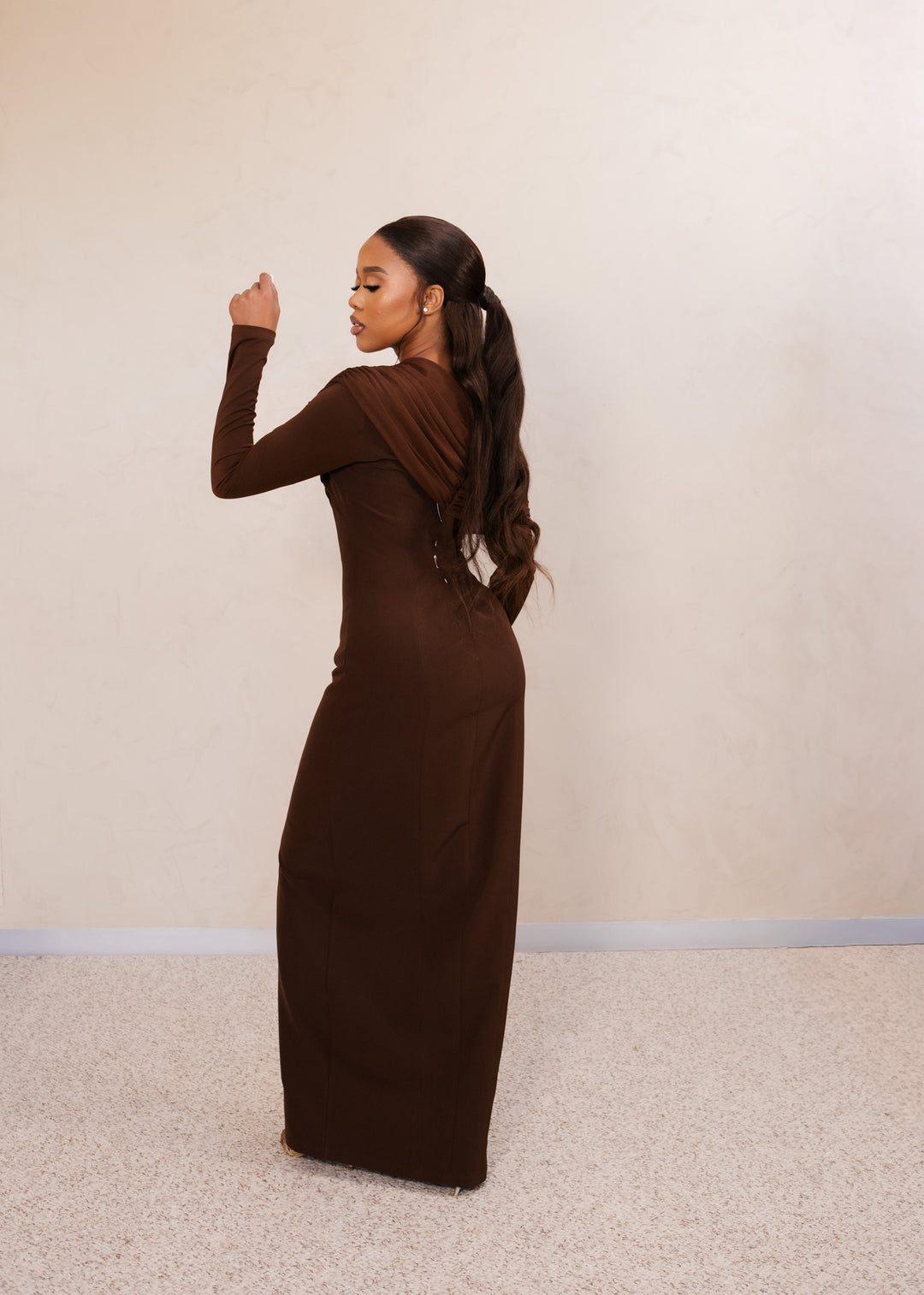 Mocha Luxe Dress