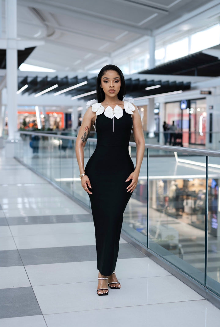 The Black Orchid Dress