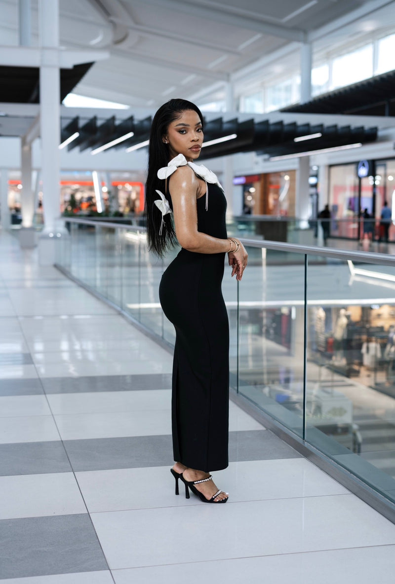 The Black Orchid Dress