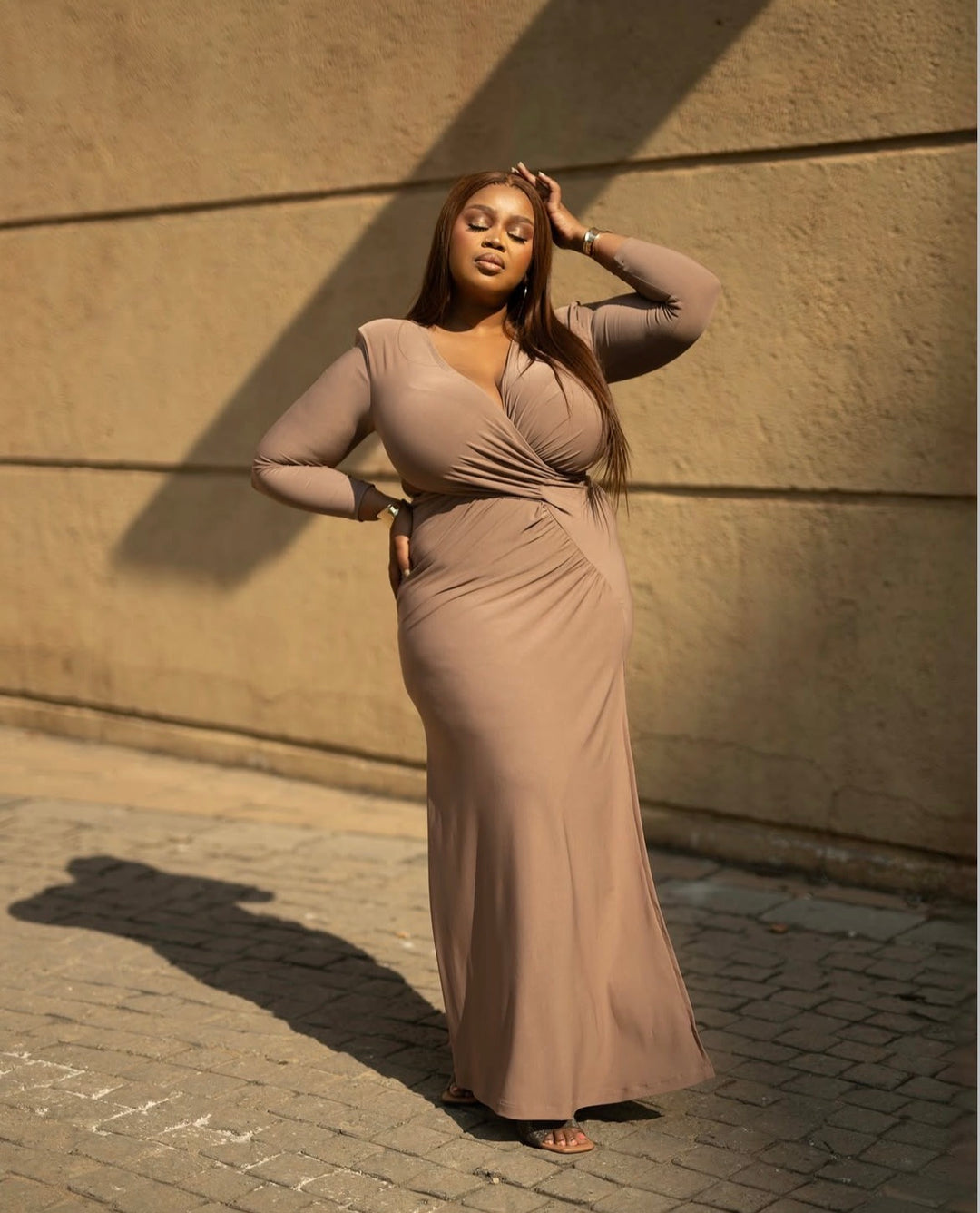 Truffle Twist Gown