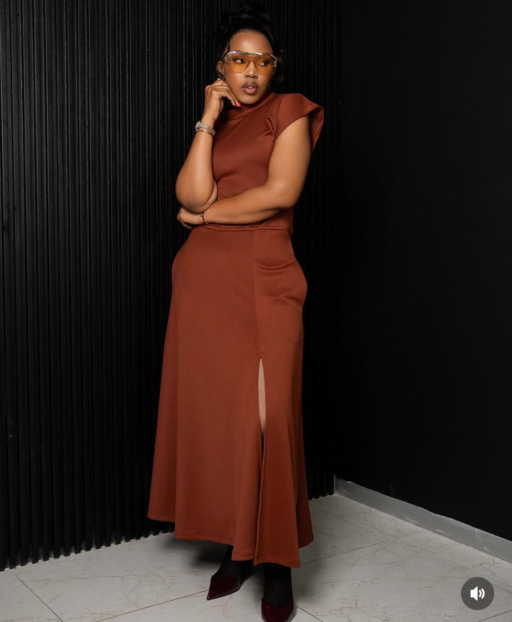 Cozy n Chic Slit Dress