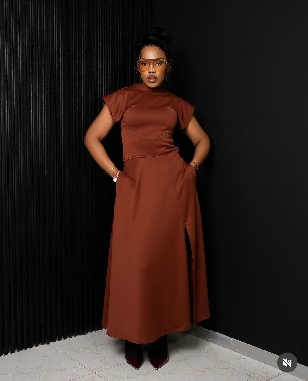 Cozy n Chic Slit Dress