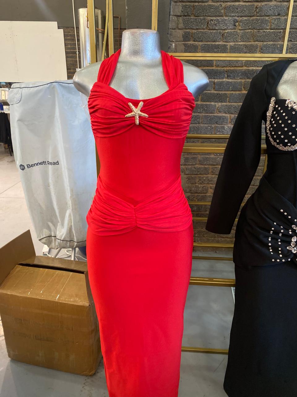 Scarlet Tide Siren Dress