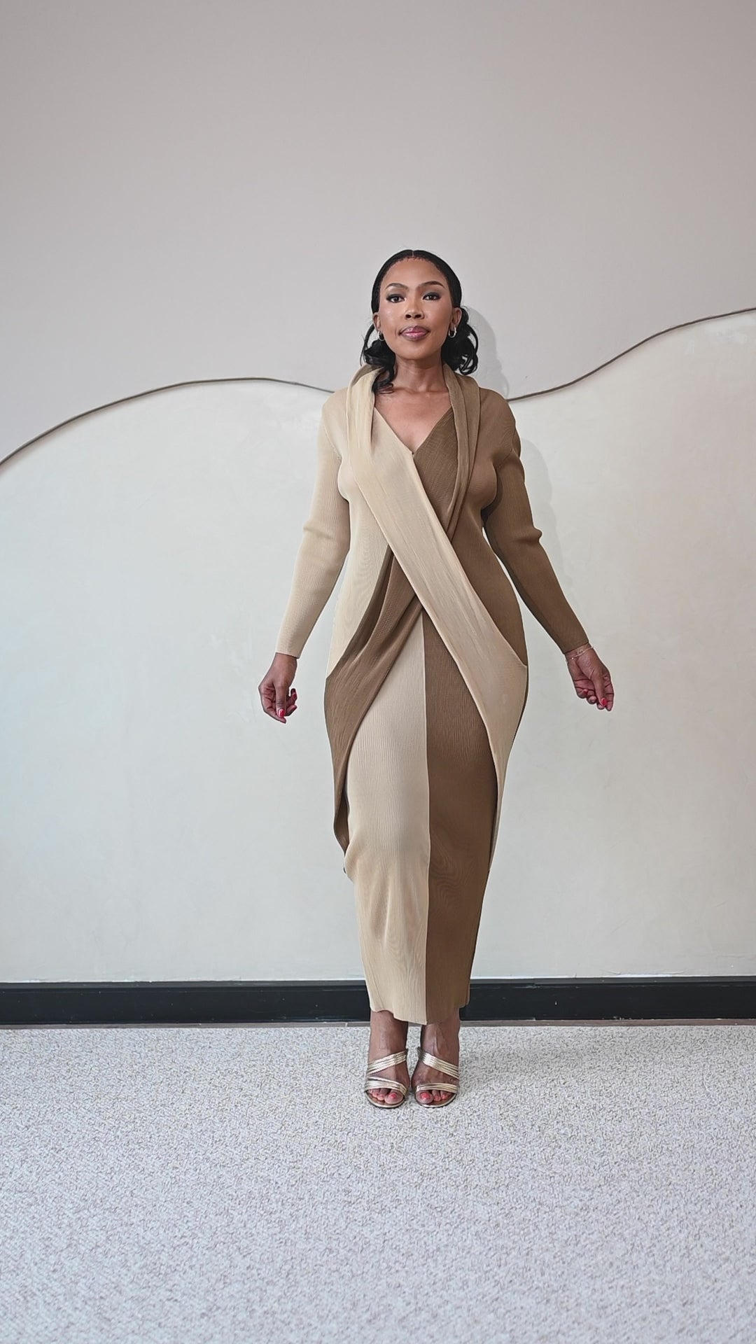 Two Tone Angela Dress