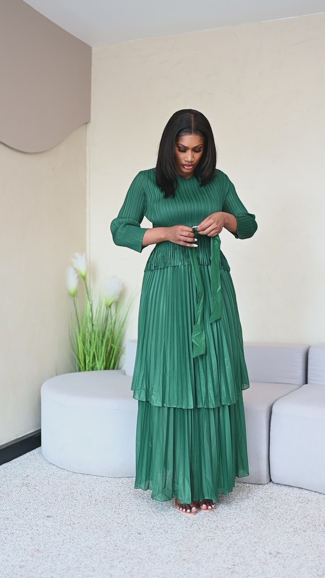 Verdant Whisper Tiered Set